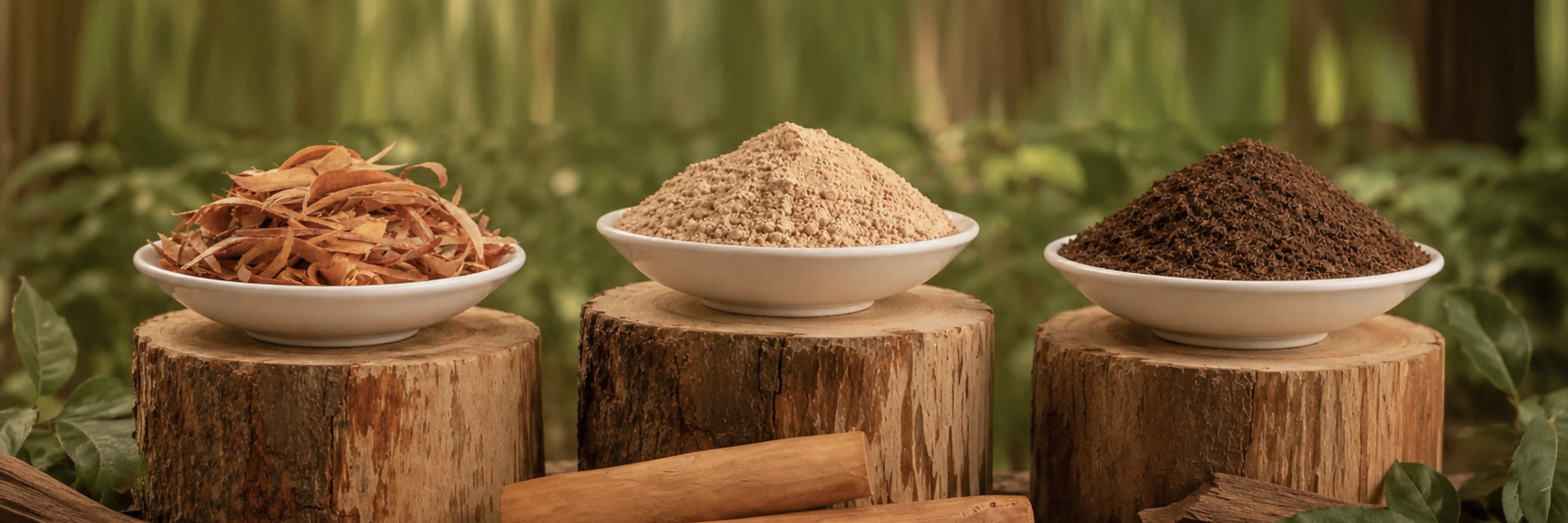 Sandalwood bark texture
